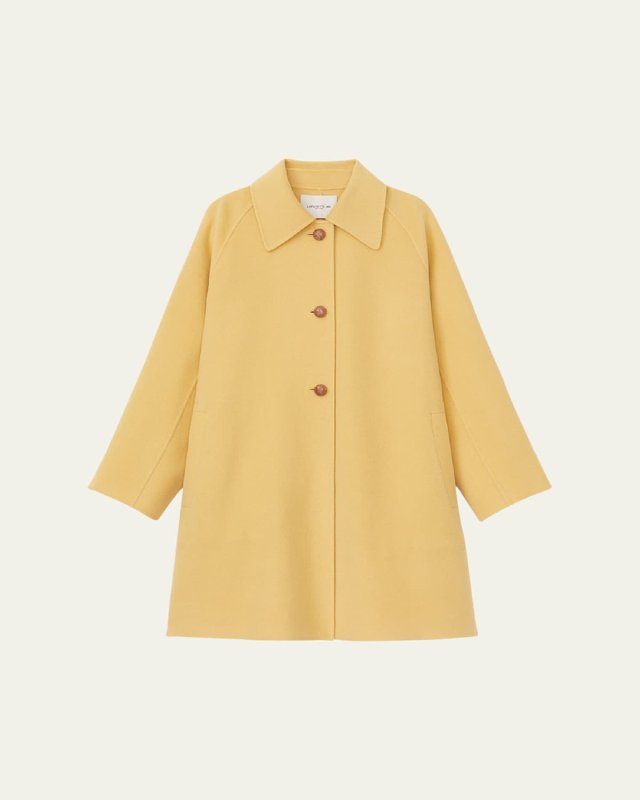 Oversized Cashmere Car Coat